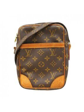 Louis Vuitton Shoulder Bag Monogram Danube Brown